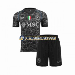 Primera Equipación del Napoli Halloween 2023-2024 Manga Corta para Niño (Camiseta y pantalón)