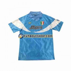 Primera Equipación del Napoli Special Retro 1990 1991 Manga Corta para Hombre