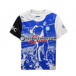 Primera Equipación del Napoli Maradona Champions Special Edition 2023 Manga Corta para Hombre