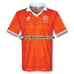 Primera Equipación del Países Bajos Retro 1996 Manga Corta para Hombre
