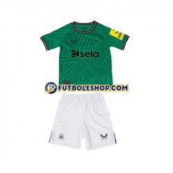 Segunda Equipación del Newcastle United 2023-2024 Manga Corta para Niño (Camiseta y pantalón)