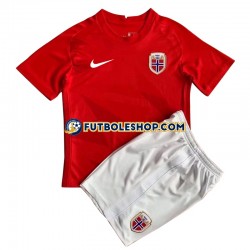 Primera Equipación del Noruega 2022 Manga Corta para Niño (Camiseta y pantalón)