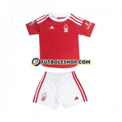 Primera Equipación del Nottingham Forest 2023-2024 Manga Corta para Niño (Camiseta y pantalón)
