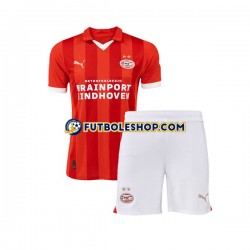 Primera Equipación del PSV Eindhoven 2023-2024 Manga Corta para Niño (Camiseta y pantalón)