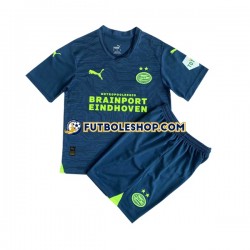 Tercera Equipación del PSV Eindhoven 2023-2024 Manga Corta para Niño (Camiseta y pantalón)