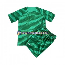 Primera Equipación del Paris Saint-Germain Portero 2023-2024 Manga Corta para Niño (Camiseta y pantalón)