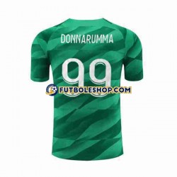 Primera Equipación del Paris Saint-Germain Portero Donnarumma 99 2023-2024 Manga Corta para Hombre