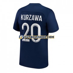 Primera Equipación del Paris Saint-Germain Kurzawa 20 2022-2023 Manga Corta para Hombre