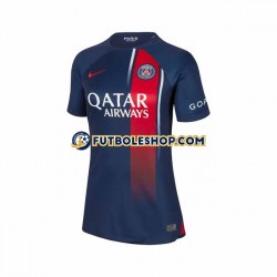 Primera Equipación del Paris Saint-Germain 2023-2024 Manga Corta para Mujer