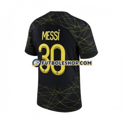 Cuarta Equipación del Paris Saint-Germain Lionel Messi 10 2022-2023 Manga Corta para Hombre