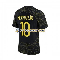 Cuarta Equipación del Paris Saint-Germain Neymar JR 10 2022-2023 Manga Corta para Hombre