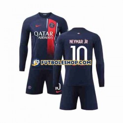 Primera Equipación del Paris Saint-Germain Neymar Jr 10 2023-2024 ML para Niño (Camiseta y pantalón)