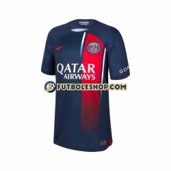 Primera Equipación del Paris Saint-Germain Vitinha 17 2023-2024 Manga Corta para Hombre