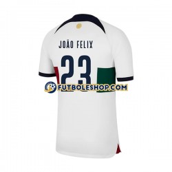 Segunda Equipación del Portugal Joao Felix 23 World Cup 2022 Manga Corta para Hombre
