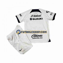 Primera Equipación del Pumas UNAM 2023-2024 Manga Corta para Niño (Camiseta y pantalón)