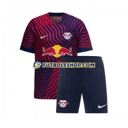 Segunda Equipación del RB Leipzig 2023-2024 Manga Corta para Niño (Camiseta y pantalón)