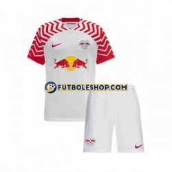 Primera Equipación del RB Leipzig 2023-2024 Manga Corta para Niño (Camiseta y pantalón)
