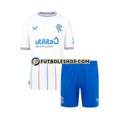 Segunda Equipación del Rangers 2023-2024 Manga Corta para Niño (Camiseta y pantalón)