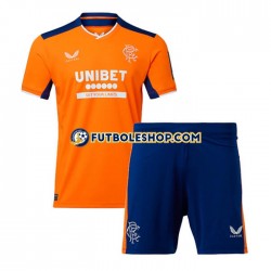 Tercera Equipación del Rangers 2022-2023 Manga Corta para Niño (Camiseta y pantalón)
