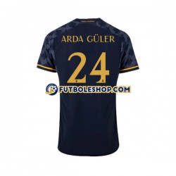 Segunda Equipación del Real Madrid Arda Guler 24 2023-2024 Manga Corta para Hombre