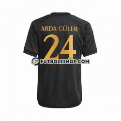 Tercera Equipación del Real Madrid Arda Guler 24 2023-2024 Manga Corta para Hombre