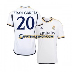 Primera Equipación del Real Madrid Fran Garcia 20 2023-2024 Manga Corta para Hombre