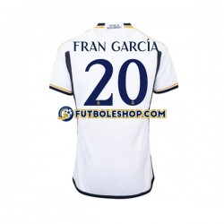 Primera Equipación del Real Madrid Fran Garcia 20 2023-2024 Manga Corta para Hombre