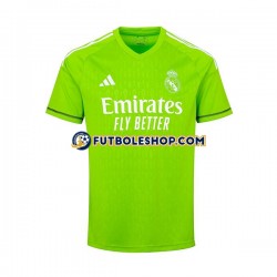 Primera Equipación del Real Madrid Portero Thibaut Courtois 1 2023-2024 Manga Corta para Hombre
