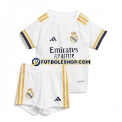 Primera Equipación del Real Madrid 2023-2024 Manga Corta para Niño (Camiseta y pantalón)