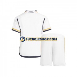 Primera Equipación del Real Madrid 2023-2024 Manga Corta para Niño (Camiseta y pantalón)