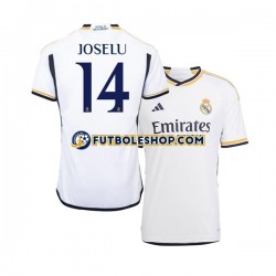 Primera Equipación del Real Madrid JOSELU 14 2023-2024 Manga Corta para Hombre