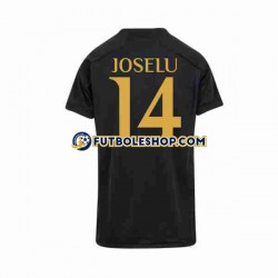 Tercera Equipación del Real Madrid Joselu 14 2023-2024 Manga Corta para Hombre
