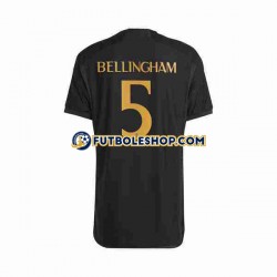 Tercera Equipación del Real Madrid Jude Bellingham 5 2023-2024 Manga Corta para Hombre