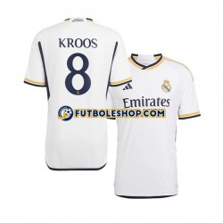 Primera Equipación del Real Madrid Kroos 8 2023-2024 Manga Corta para Hombre