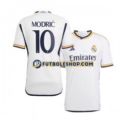 Primera Equipación del Real Madrid Modric 10 2023-2024 Manga Corta para Hombre