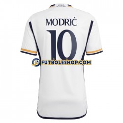 Primera Equipación del Real Madrid Modric 10 2023-2024 Manga Corta para Hombre