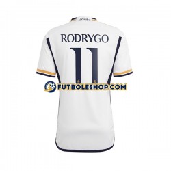 Primera Equipación del Real Madrid Rodrygo Goes 11 2023-2024 Manga Corta para Hombre