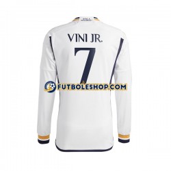 Primera Equipación del Real Madrid Vinicius Junior 7 2023-2024 ML para Hombre