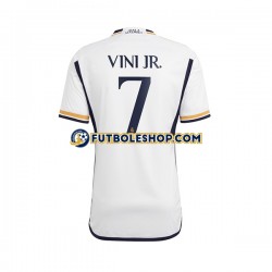 Primera Equipación del Real Madrid Vinicius Junior 7 2023-2024 Manga Corta para Hombre