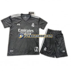 Cuarta Equipación del Real Madrid Y-3 2021-2022 Manga Corta para Niño (Camiseta y pantalón)