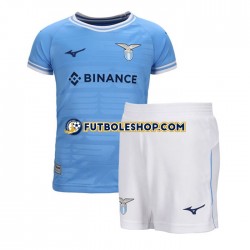 Primera Equipación del SS Lazio 2022-2023 Manga Corta para Niño (Camiseta y pantalón)
