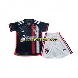 Tercera Equipación del Sao Paulo 2023-2024 Manga Corta para Niño (Camiseta y pantalón)