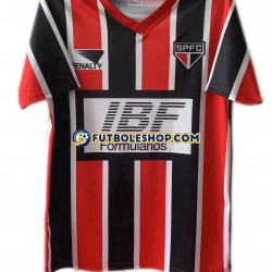 Segunda Equipación del Sao Paulo Retro 1991 Manga Corta para Hombre