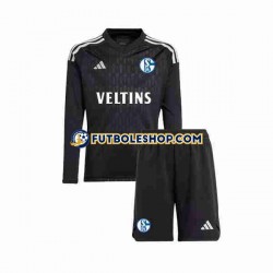 Segunda Equipación del Schalke 04 Portero 2023-2024 ML para Niño (Camiseta y pantalón)