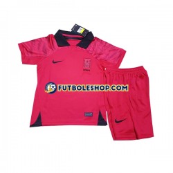 Primera Equipación del Corea Del Sur World Cup 2022 Manga Corta para Niño (Camiseta y pantalón) Primera Equipación del Corea Del Sur World Cup 2022 Manga Corta para Niño (Camiseta y pantalón)