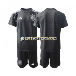 Primera Equipación del España Portero 2022 Manga Corta para Niño (Camiseta y pantalón)