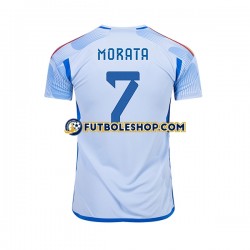 Segunda Equipación del España MORATA 7 World Cup 2022 Manga Corta para Hombre