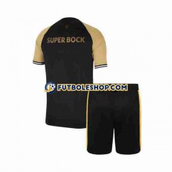 Tercera Equipación del Sporting CP 2023-2024 Manga Corta para Niño (Camiseta y pantalón)