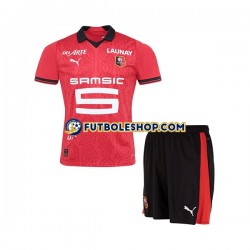 Primera Equipación del Stade Rennais 2023-2024 Manga Corta para Niño (Camiseta y pantalón) Primera Equipación del Stade Rennais 2023-2024 Manga Corta para Niño (Camiseta y pantalón)