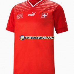 Primera Equipación del Suiza World Cup 2022 Manga Corta para Hombre Primera Equipación del Suiza World Cup 2022 Manga Corta para Hombre